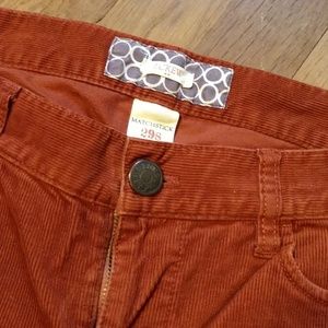 J. Crew Matchstick Cords